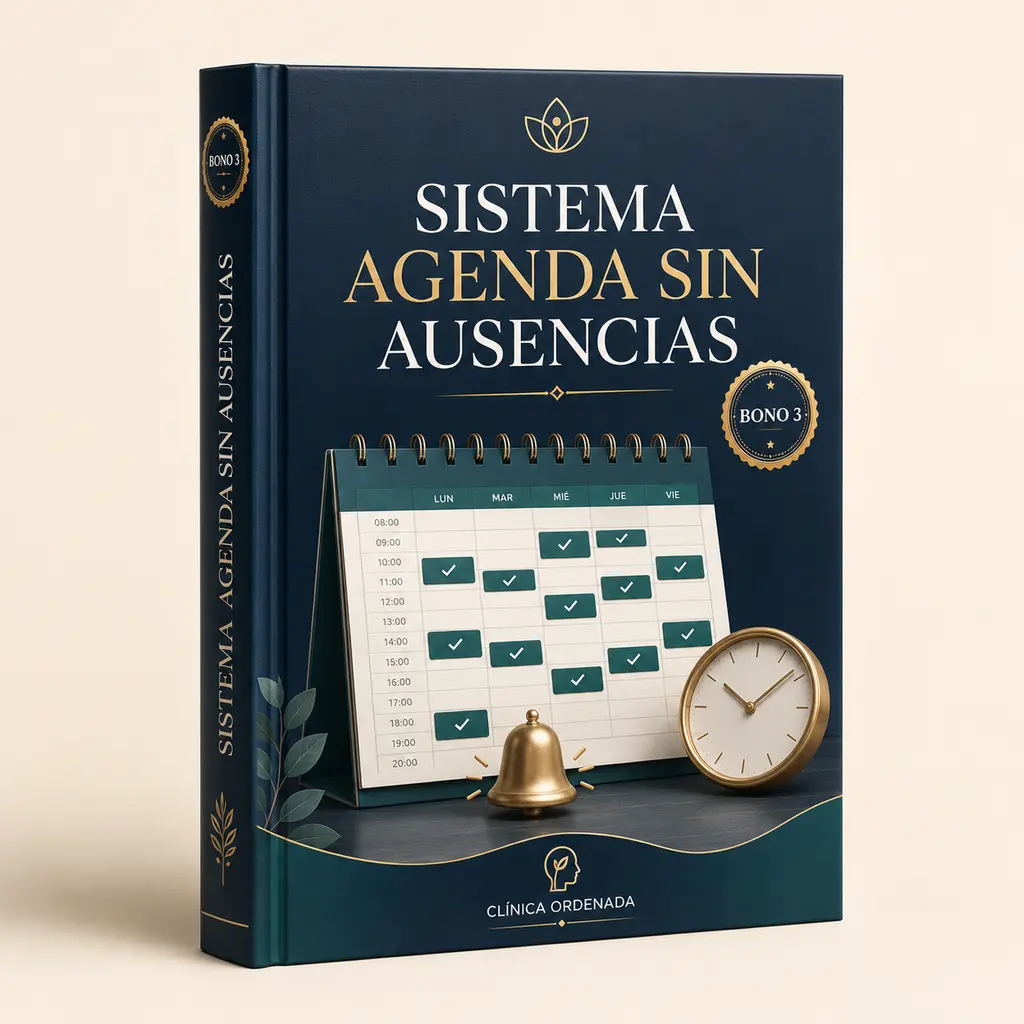 Mockup Sistema Agenda Sin Ausencias